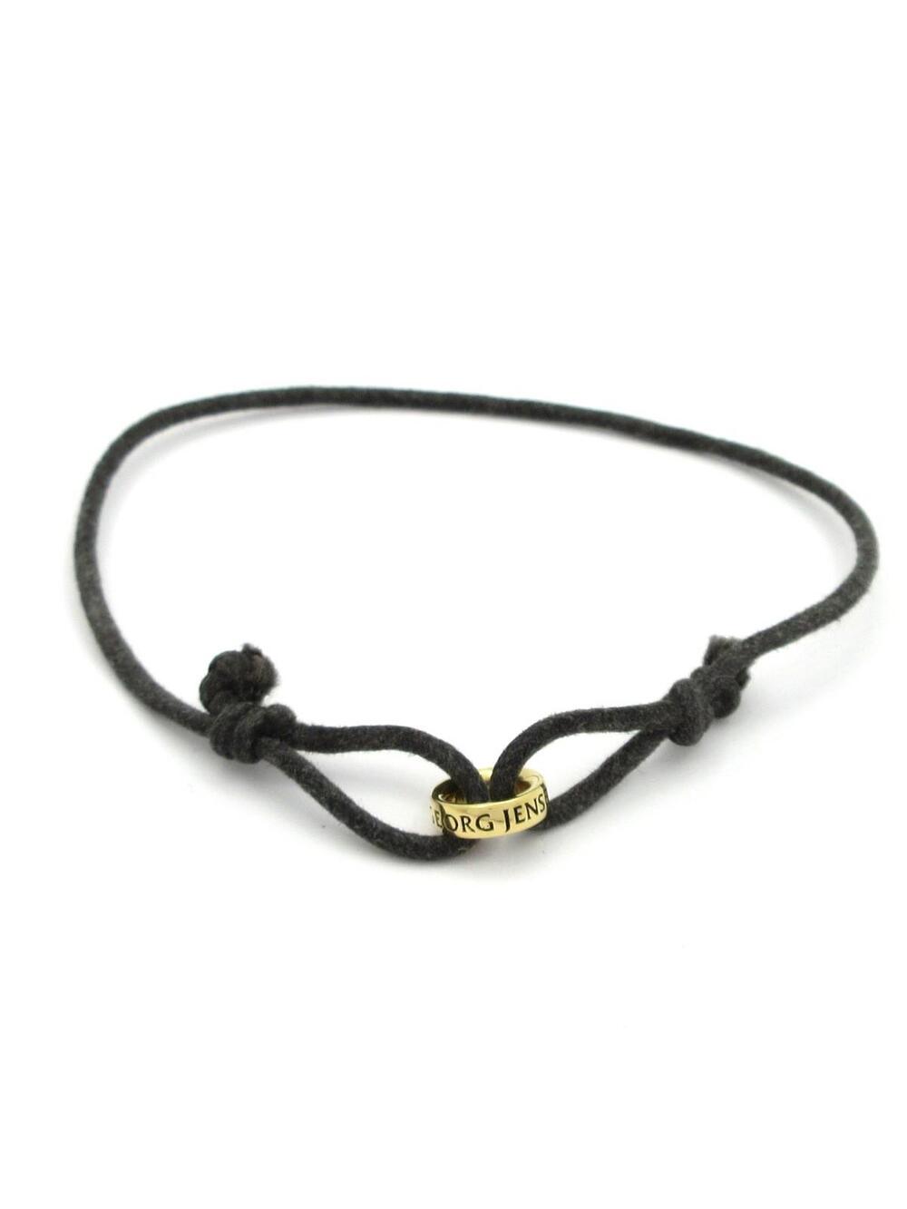 Georg Jensen 18K Yellow Gold Dark Gray #366010G60B